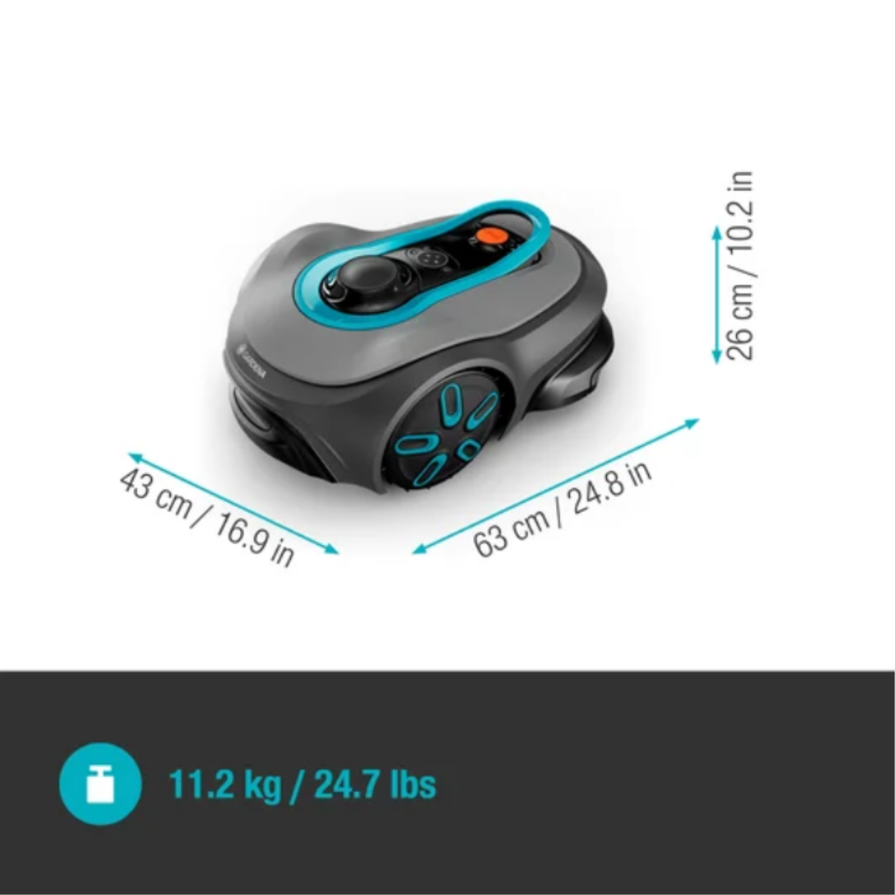 Mähroboter smart SILENO free 800 m²